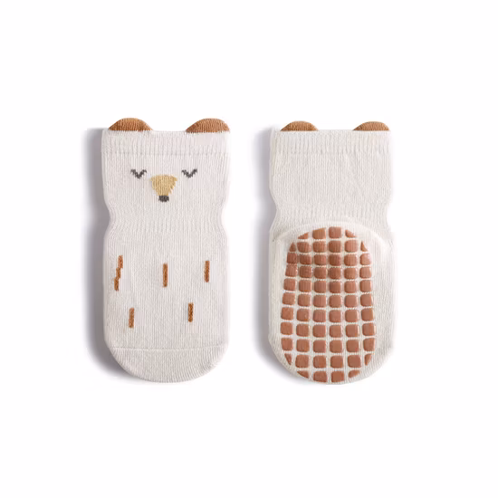 Commerce de gros coton personnalisé mode confortable ABS plancher enfants mignon Animal bébé chaussettes