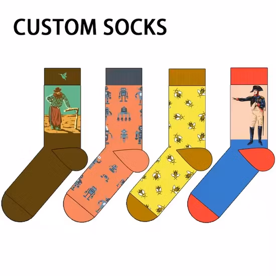 Original Femmes coton Multi couleur gros dessin animé équipage chaussettes
